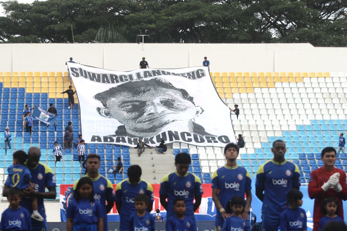 Arema FC, Persijap Jepara, Hansamu Yama Pranata, Marcos Santos, Skor Arema FC Vs Persijap 1-0, Persembahan untuk Sang Legenda Kuncoro
