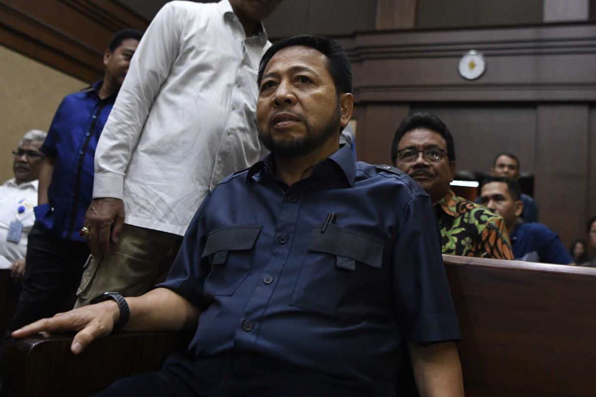 Mantan Ketua DPR RI, Setya Novanto, korupsi proyek e-KTP, Remisi, remisi, peninjauan kembali (PK), korupsi proyek e-ktp, Vonis e-KTP Dipangkas, Eks Ketua DPR Setya Novanto Berpeluang Bebas Sebelum 2031