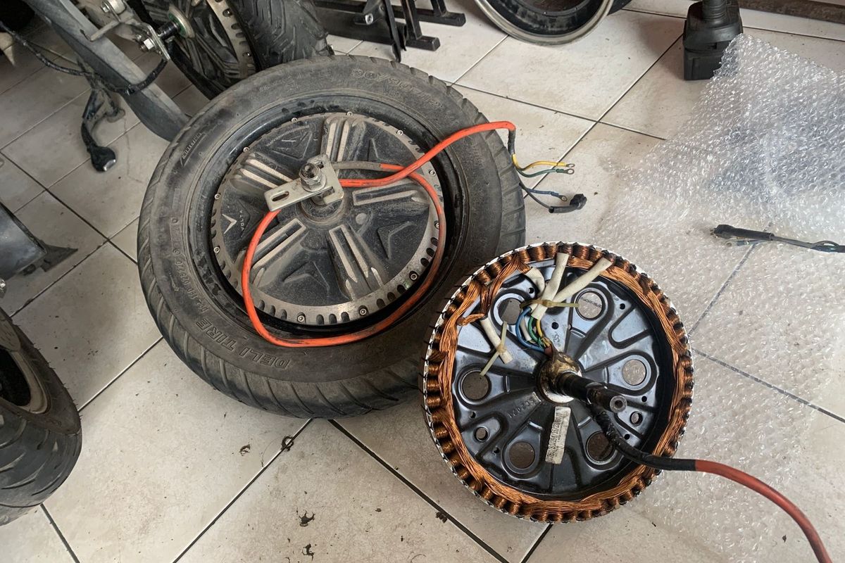 motor listrik, Cara Merawat Motor Listrik Hub Drive: Dinamo Wajib Dicek Berkala