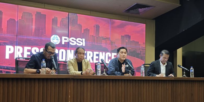 Prabowo Subianto, PSSI, Erick Thohir, Menpora, Presiden RI, Menteri Pemuda dan Olahraga, Dito Ariotedjo, Erick Thohir Dilantik Jadi Menpora oleh Presiden Prabowo Subianto