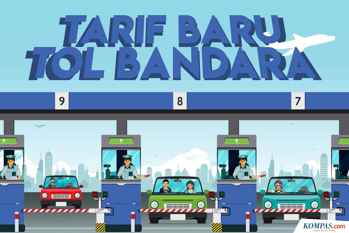 Tarif Tol, Jasa Marga, Tarif Tol Bandara Soetta Naik Hari Ini, Berikut Daftarnya