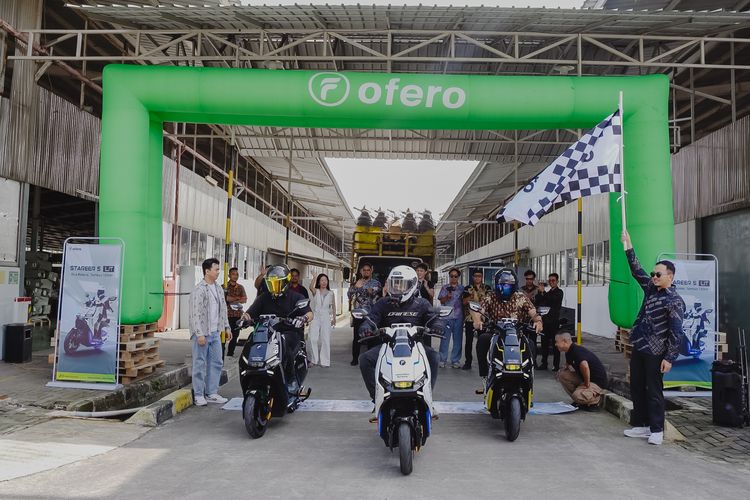 sepeda listrik, Ofero, flagship, motor listrik, Ofero Stareer 5 Lit Meluncur, Jarak Tempuh 130 Km