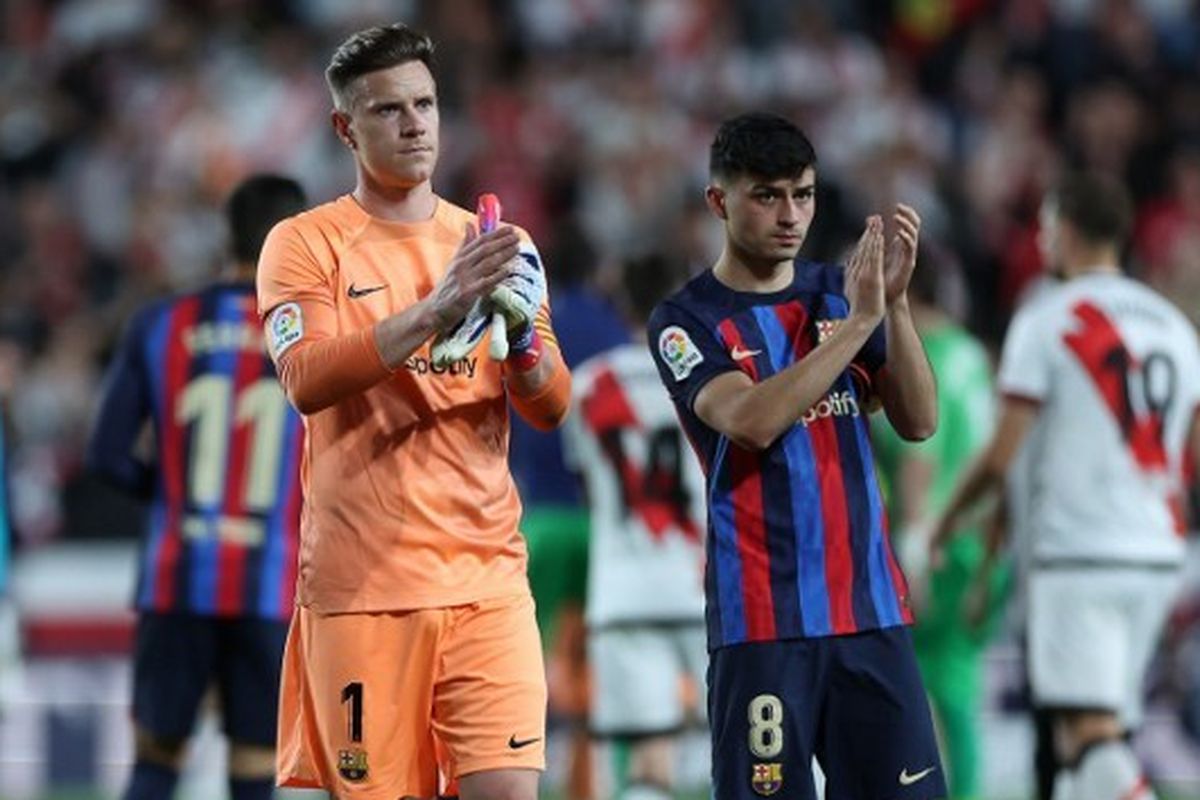 Marc-Andre ter Stegen, Girona, bursa transfer, Barcelona, LaLiga, Michel, Ter Stegen Ungkap Alasan Pilih Girona Usai Hengkang dari Barcelona
