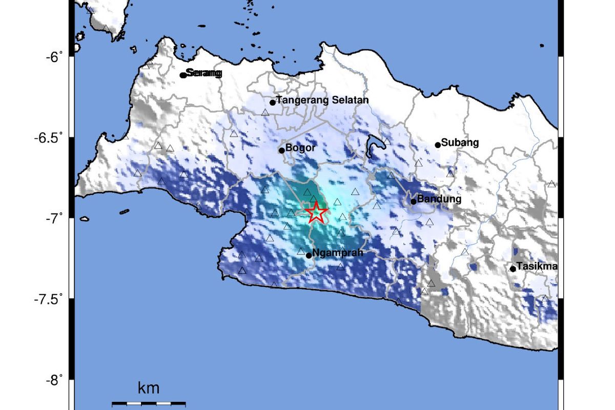 BMKG Bandung, Sepanjang Mei 2026, BMKG Catat 136 Gempa Guncang Jawa Barat
