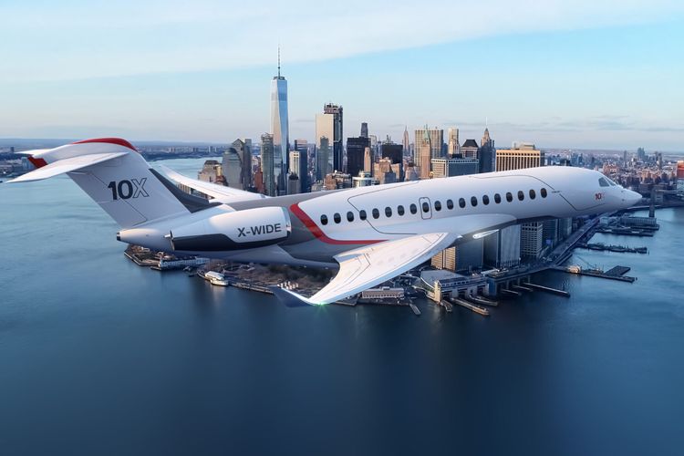 Falcon 6X, Falcon 10X, Dassault Aviation, Dassault Pamer Falcon 6X di Singapore Airshow 2026, Soroti Prospek Asia-Pasifik dan Program 10X