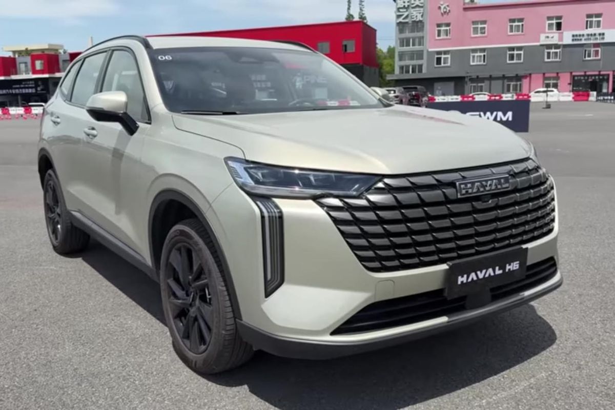 GWM Haval H6, trek slalom, fitur keamanan, Trek Slalom, SUV Hybrid, Uji Coba GWM Haval H6 Facelift di Trek Slalom Shanghai