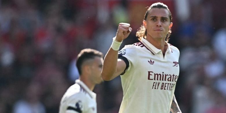 Manchester United, Liga Inggris, Premier League, Arsenal, Man United, Man United vs Arsenal, Benjamin Sesko, Riccardo Calafiori, Hasil Man United vs Arsenal 0-1: Debut Sesko, Calafiori Jadi Pahlawan