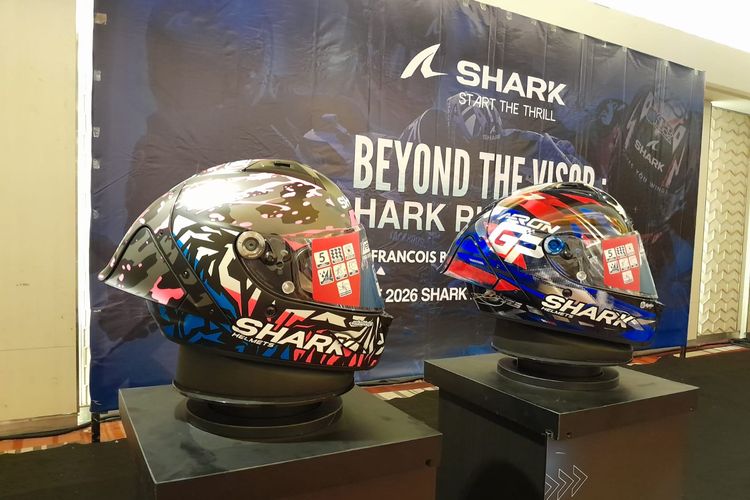 helm, Shark Helmets, Helm dengan Warisan Balap Dunia Resmi Masuk Indonesia