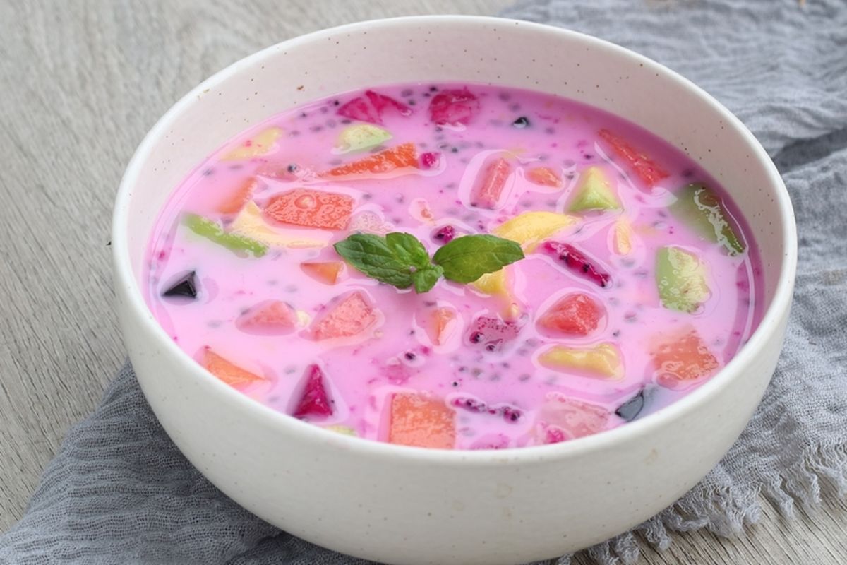 Sop buah, Sop Buah, sop buah, Resep Sop Buah Kacang Merah, sop kacang merah, resep sop buah sederhana, resep sop buah kacang merah, resep sop kacang merah segar, Resep Sop Buah Kacang Merah, Kudapan Praktis untuk Keluarga