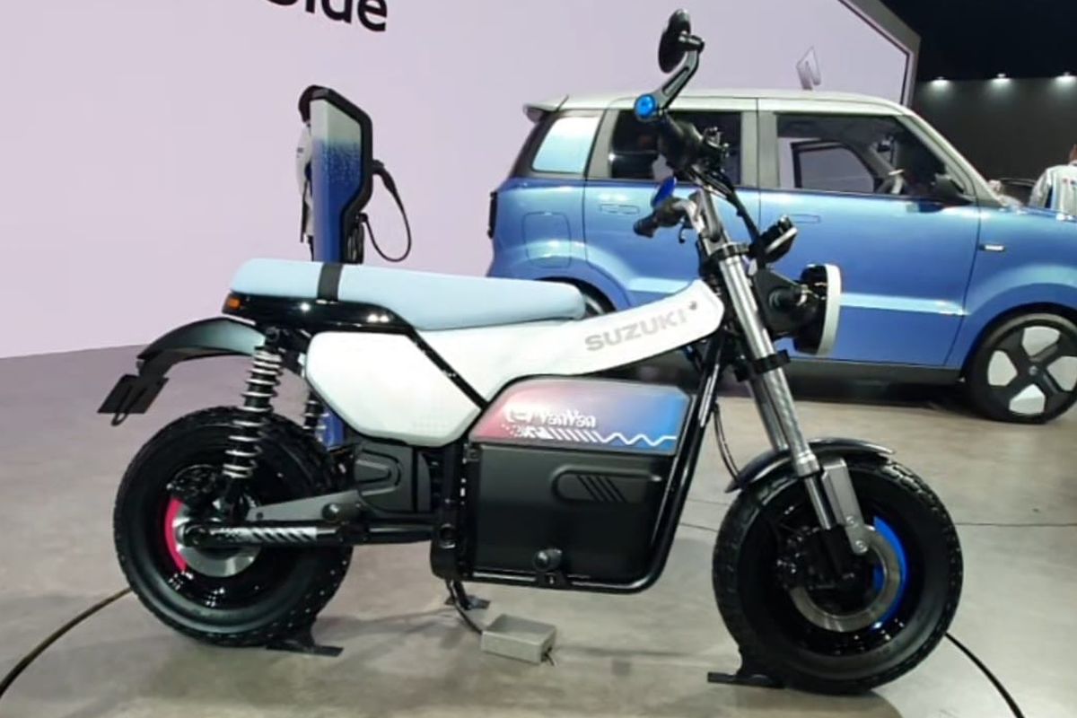 Suzuki, Suzuki Motor Corporation, Japan Mobility Show 2025, Suzuki e-VanVan, e-VanVan, Suzuki e-VanVan: Motor Listrik Sentuhan Retro