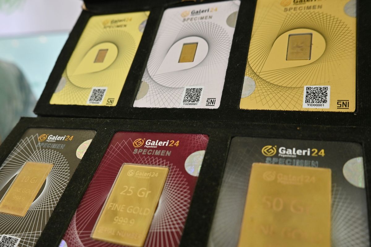 Harga emas UBS, Harga Emas di Pegadaian Hari Ini 10 Juni 2026 Turun Serentak: UBS, Antam, dan Galeri24 Kompak Melemah