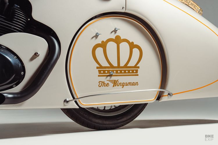 Kingston Custom, Royal Enfield, The Kingsman, Dirk Oehlerking, The kingsman, Modifikasi Unik Royal Enfield Shotgun 650 oleh Kingston Custom