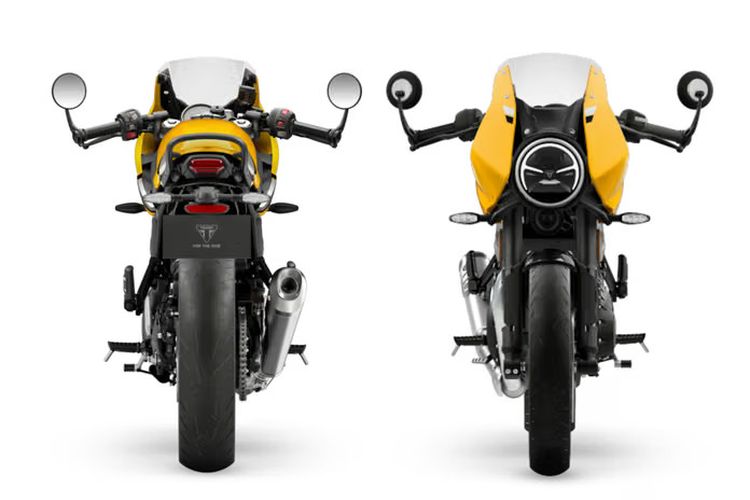 triumph, bajaj, Thruxton 400, motor Cafe Racer, Thruxton 400: Motor Cafe Racer Baru dari Bajaj dan Triumph