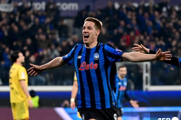 Real Madrid, babak 16 besar, Real Madrid vs Benfica, Liga Champions, Atalanta, Atalanta vs Dortmund, Hasil Lengkap Liga Champions: Real Madrid dan PSG ke 16 Besar, Atalanta Beri Kejutan