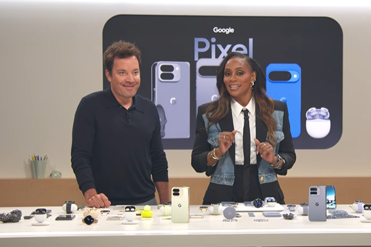 Google, apple, Jimmy Fallon, sindiran, Made by Google, pixel 10, Jimmy Fallon Jadi Host Peluncuran HP Pixel 10, Sarat Komedi dan Sindiran