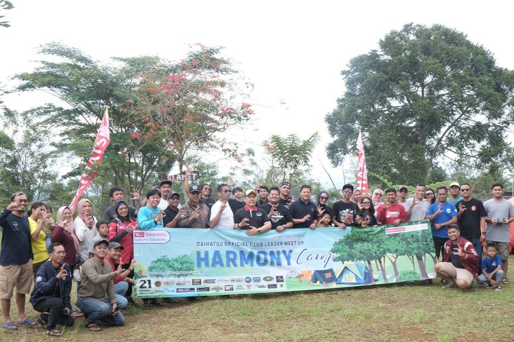 Komunitas, Daihatsu, terios, silaturahim, Xenia, perwakilan, Rocky, avanza, Gran Max, Harmony Camp 2025, Jadi Wadah Pererat Komunitas Resmi Daihatsu