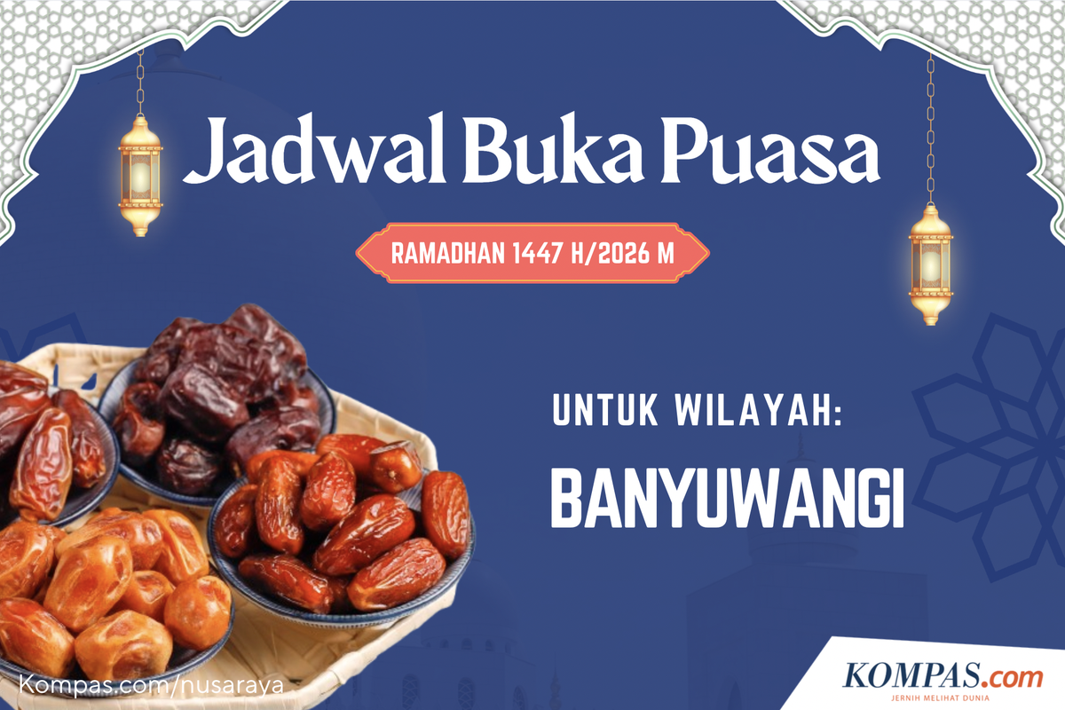 Ramadhan 2026, Jadwal Buka Puasa Banyuwangi Lengkap Selama Ramadhan 2026
