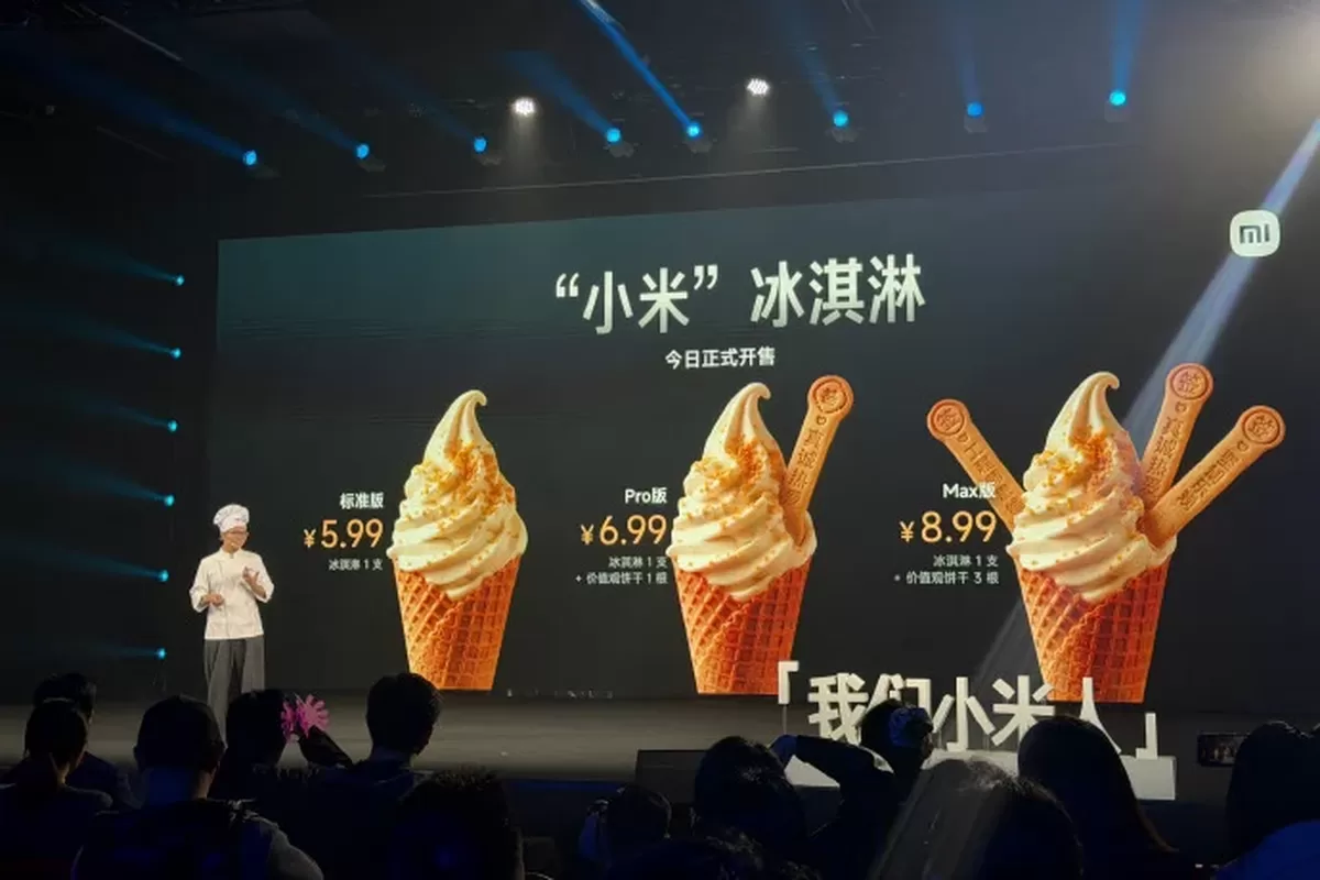Xiaomi, Xiaomi Gelar Peluncuran Es Krim Standard, Pro, dan Max, Ini Bedanya