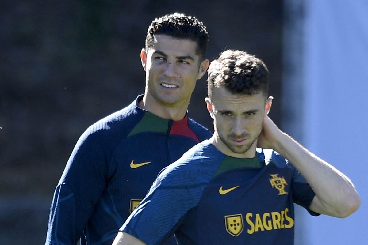 Cristiano Ronaldo, Diogo Jota, Liverpool, Premier League, Liga Inggris, Diogo Jota meninggal dunia, Pesan Duka Mendalam Cristiano Ronaldo Terhadap Kepergian Diogo Jota