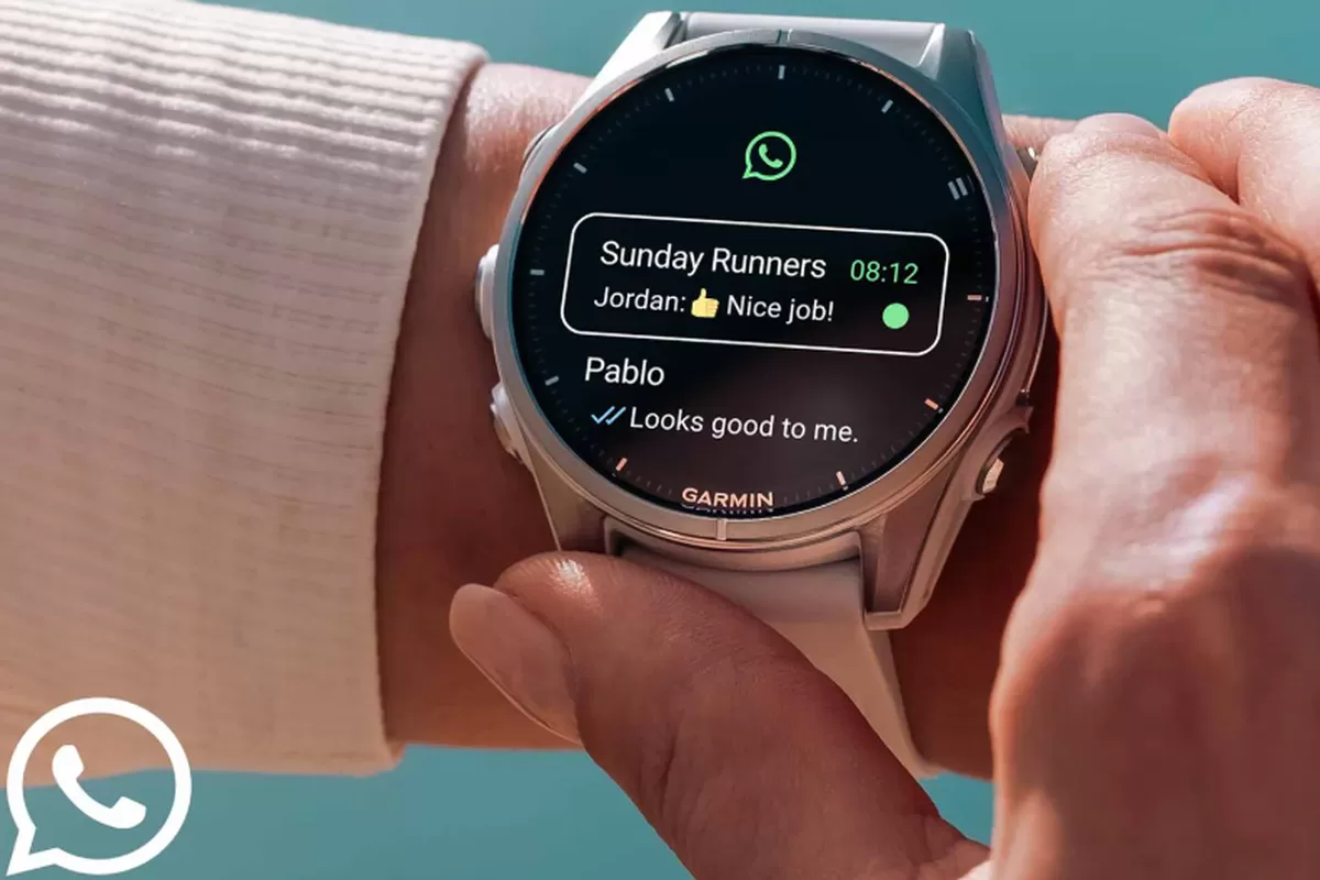 WhatsApp, smartwatch, Garmin, Pengguna Garmin Kini Bisa Telepon dan Chat WA Langsung dari Jam