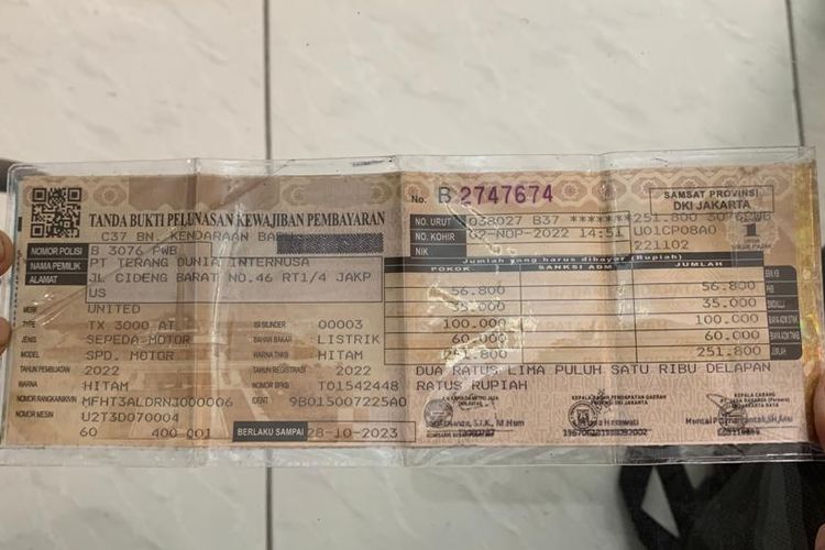 STNK palsu, STNK, Polisi Bongkar Sindikat STNK Palsu di Pasuruan, Begini Cara Cek Dokumen Asli