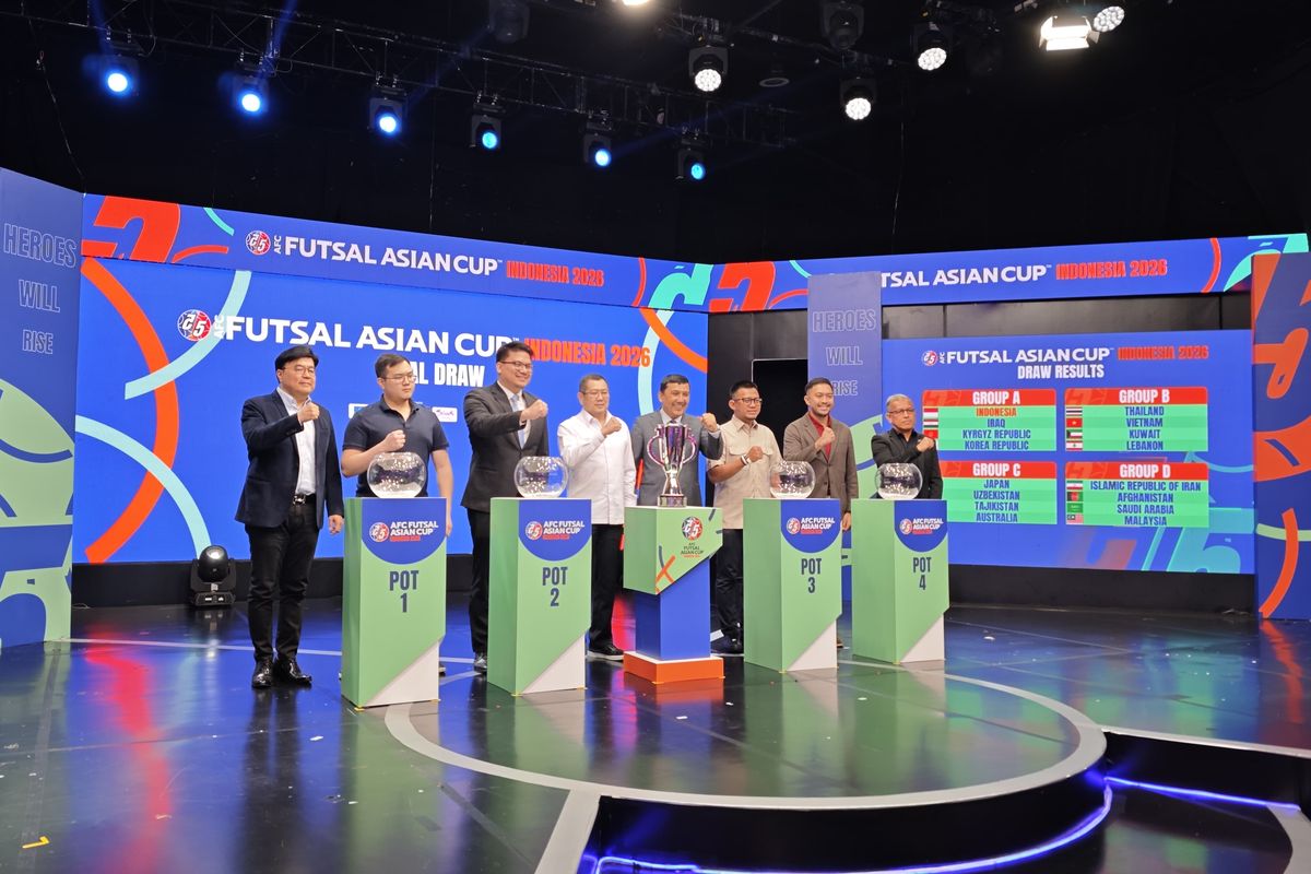 Piala Asia Futsal 2026, Timnas Futsal Indonesia, timnas futsal Indonesia, federasi futsal indonesia, Michael Victor Sianipar, Timnas Futsal Indonesia Terhindar Grup Neraka, Ketum FFI Pede Tembus Semifinal Piala Asia