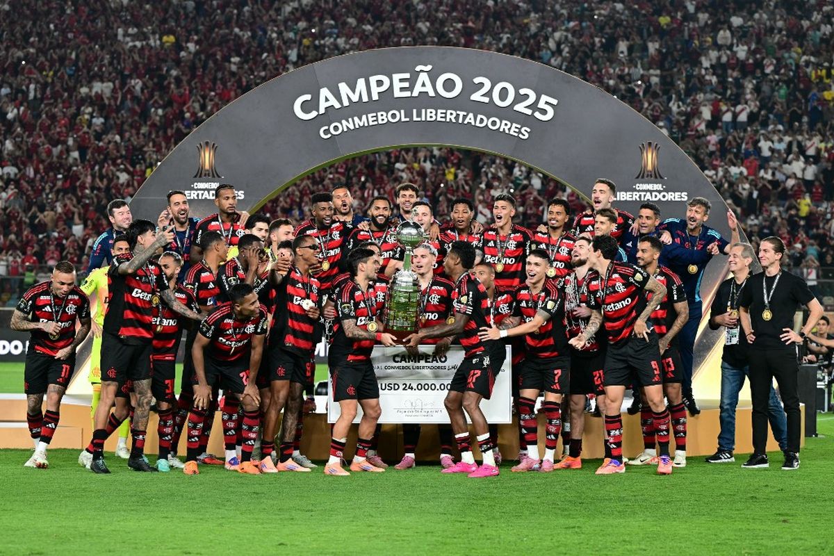 Copa Libertadores, Palmeiras, Flamengo, Palmeiras vs Flamengo, Danilo, Flamengo Juara Copa Libertadores 2025, Eks Madrid dan Juventus Jadi Pahlawan