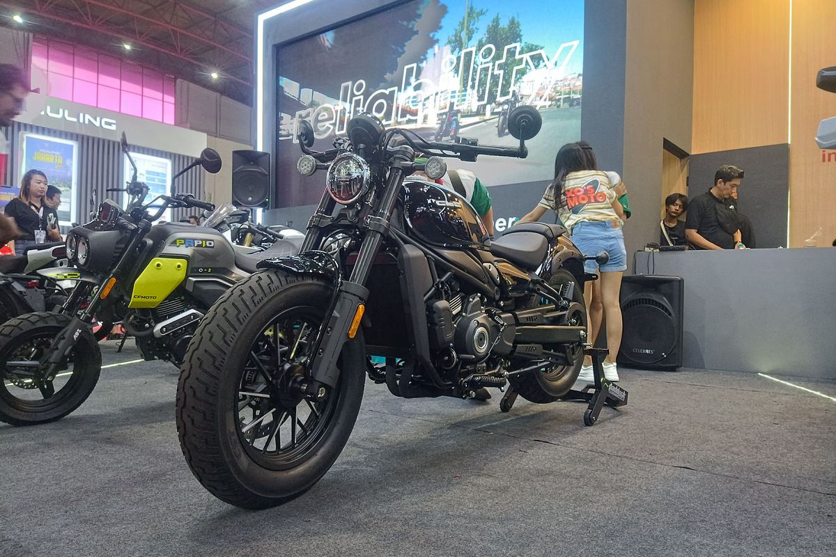 550 CL-C, cruiser, CFMoto, 450 CL-C, Bocoran Motor Baru CFMoto 550 CL-C Bocor, Mesin Lebih Besar