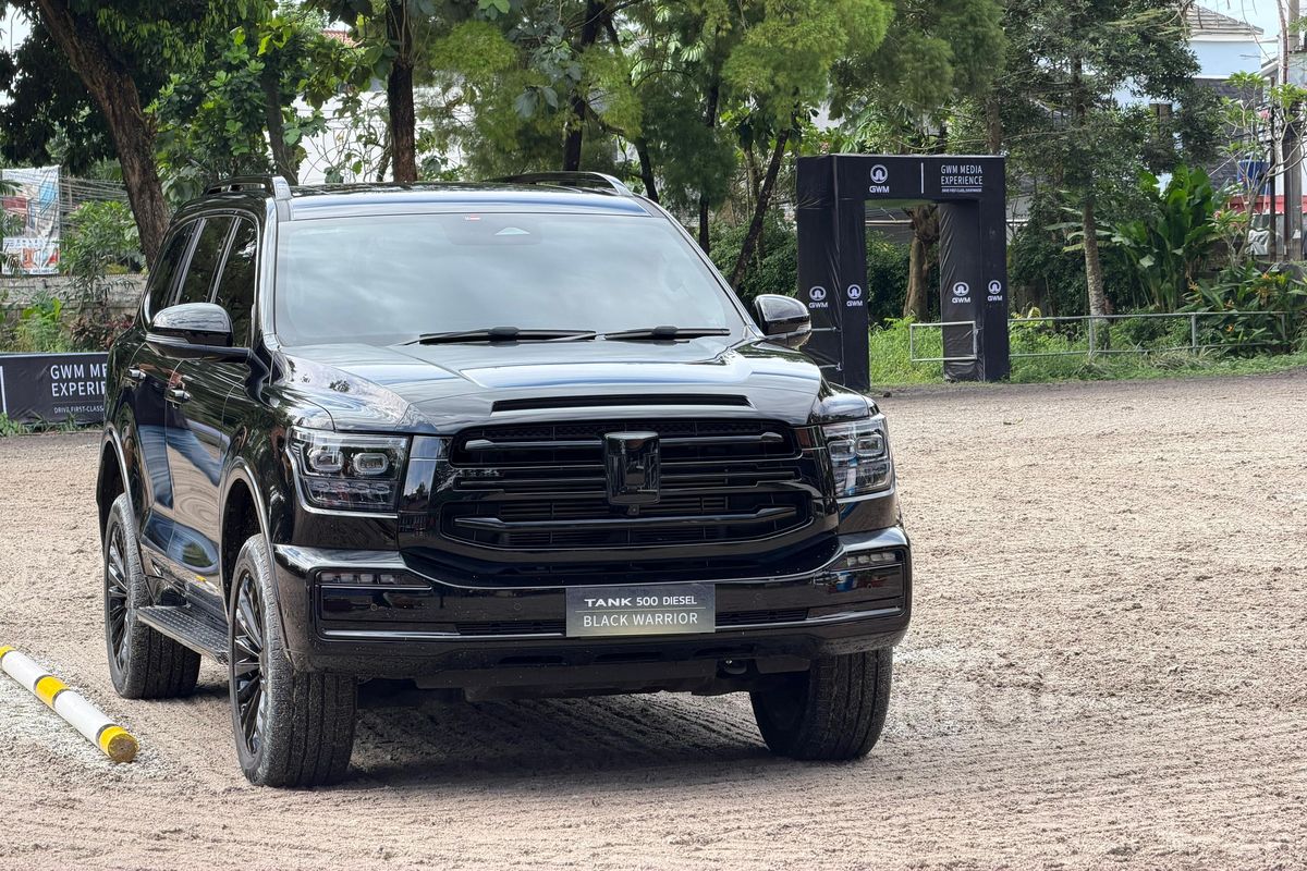 GWM Tank 500, SUV premium, GWM Tank 500 Black Warrior, GWM Tank 500 Black Warrior Hanya Ada di Varian 4x4