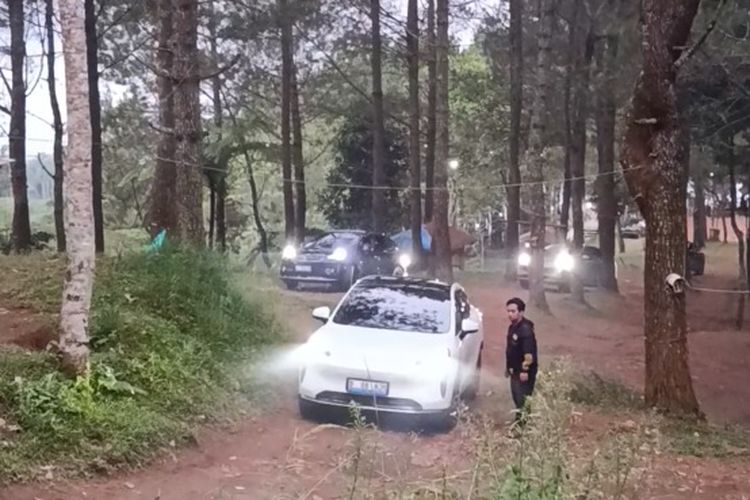 Hyptec Owner Club, Aion Hyptec, Aion Hyptec HT, touring mobil listrik, Komunitas Aion Hyptec Touring ke Kuningan, Camping Pakai Mobil Listrik