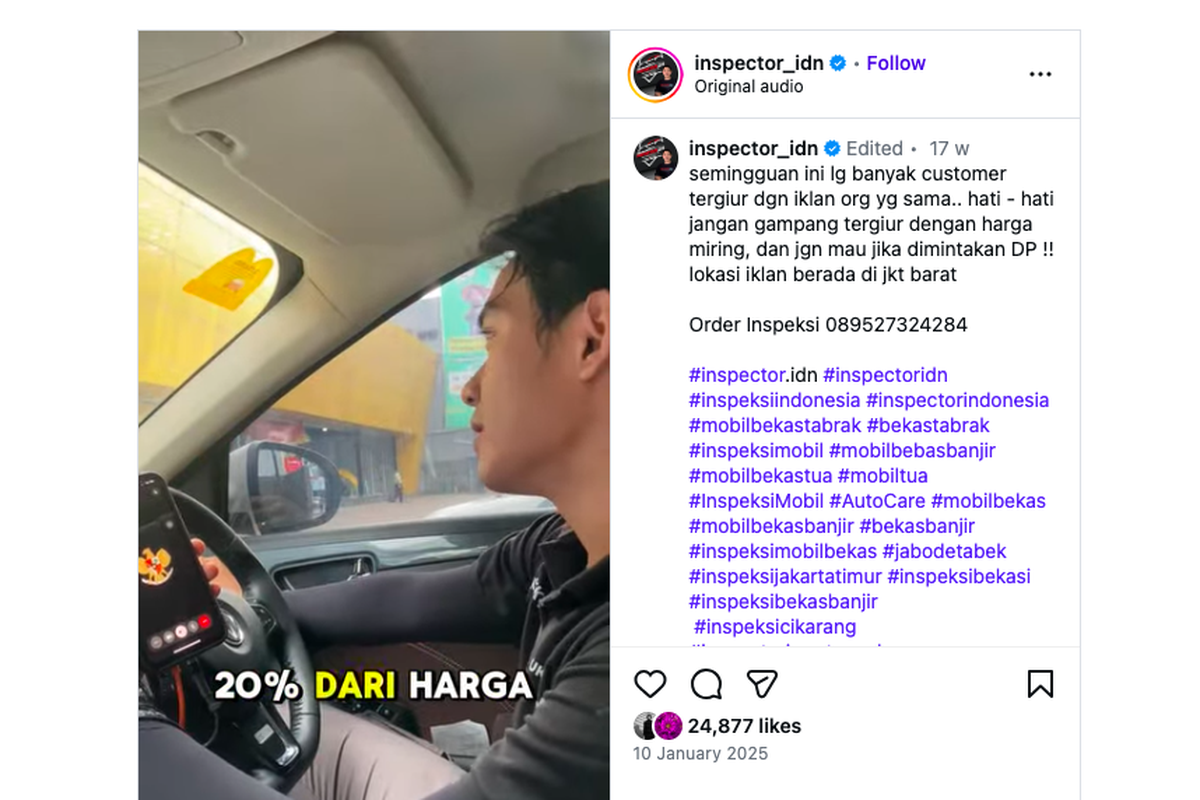 penipuan, mobil bekas, mobil, Belajar Modus Penipuan Mobil Bekas Langsung Praktisi Jasa Inspeksi