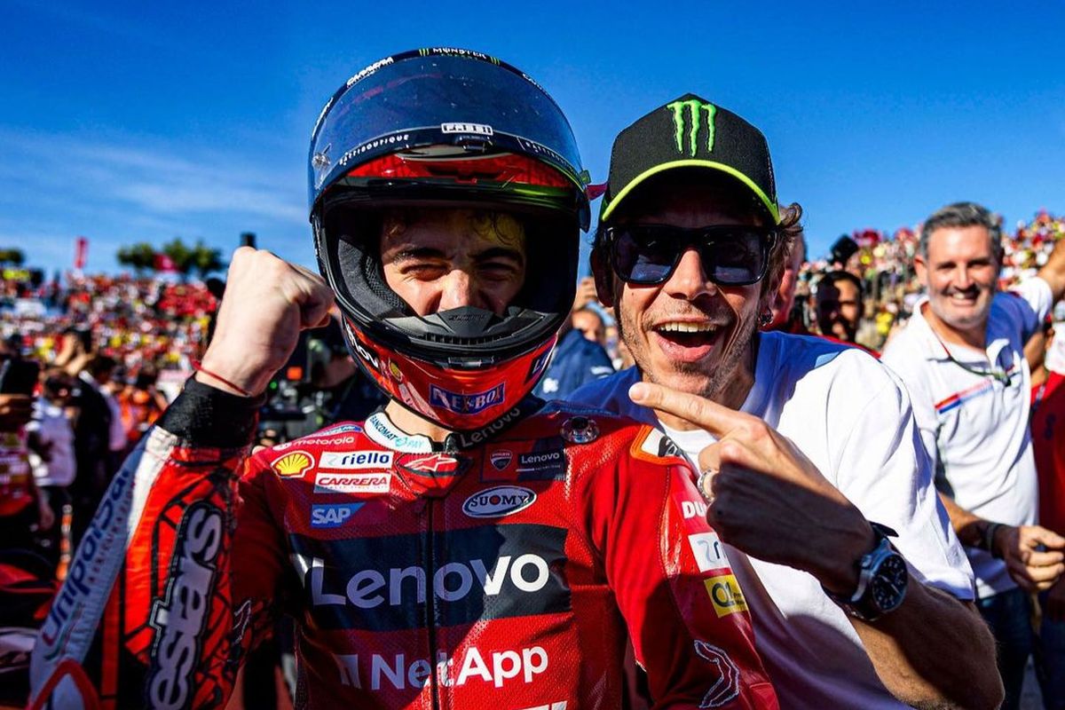 MotoGP, Valentino Rossi, Bagnaia Dapat Masukan dari Valentino Rossi, Reset untuk Musim 2026