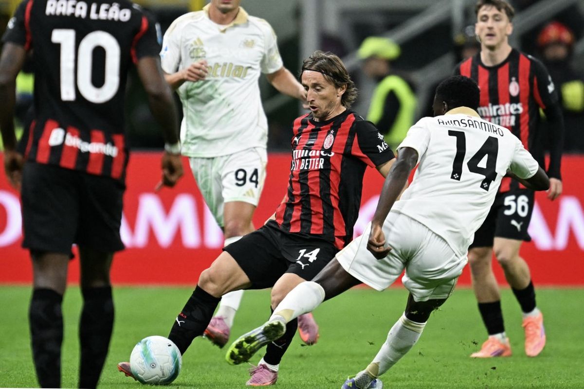 Fiorentina, AC Milan, Fiorentina vs AC Milan, Liga Italia, Modric, Link Live Streaming Fiorentina Vs AC Milan di Liga Italia 2025-2026