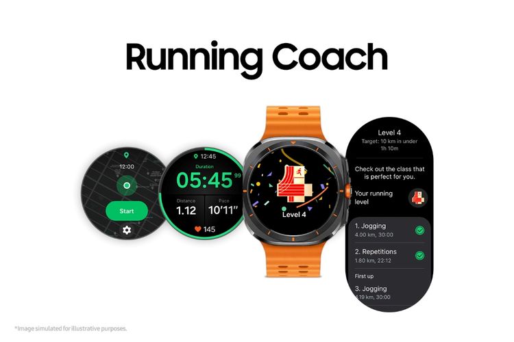Samsung, One UI 8, Galaxy Watch, Galaxy Watch Ultra 2, tidur, Bedtime Guidance, Fitur baru, Tidur, Vascular Load, fitur baru, lari, galaxy watch, OneUI 8, Galaxy Watch 8, Galaxy Watch 8 classic, galaxy watch ultra 2, Running Coach, Antioxidant index, Samsung, 1. Bedtime Guidance, panduan tidur lebih cerdas, 2. Vascular Load: mendeteksi stres jantung saat tidur, 3. Running Coach: latihan lari lebih terukur, 4. Antioxidant Index: ukur indeks Antioksidan lewat jari