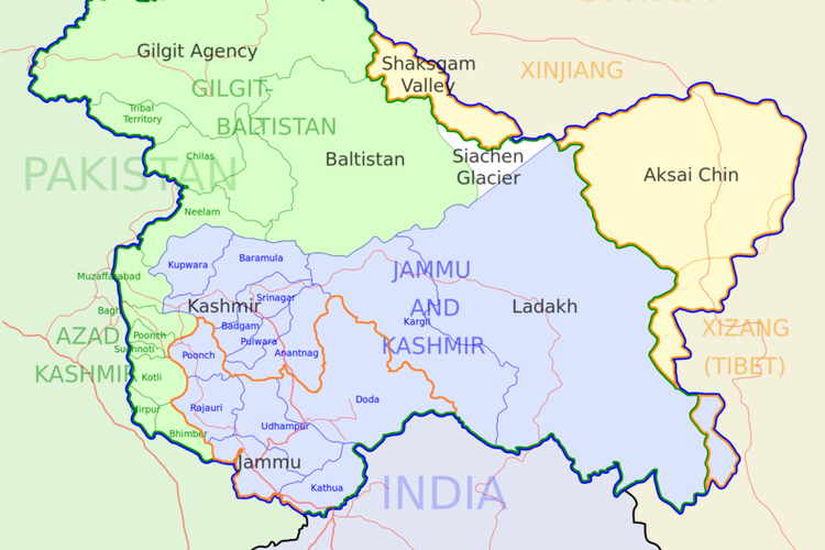 Kashmir, kashmir india atau pakistan, Kashmir, Titik Panas di Tengah Dinginnya Pegunungan Himalaya, Letak dan karakteristik alam Kashmir, Sejarah konflik Kashmir sejak 1947, Peran China dalam konflik, Kilas sejarah penting di Kashmir