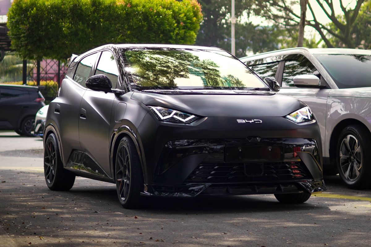 modifikasi, mobil listrik, BYD Atto 1, Modifikasi BYD Atto 1: Tampang Intimidatif tapi Tetap Clean
