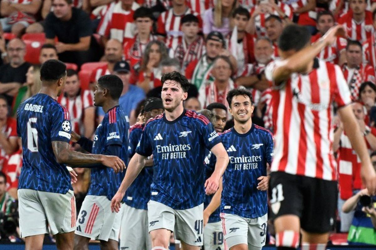 Arsenal, Liga Champions, Mikel Arteta, Hasil Liga Champions, Athletic Club, Hasil Liga Champion, Athletic Bilbao vs Arsenal, athletic club vs arsenal, Skor Athletic Club Vs Arsenal 0-2: Pergantian Jitu Arteta, Sengatan 36 Detik Martinelli