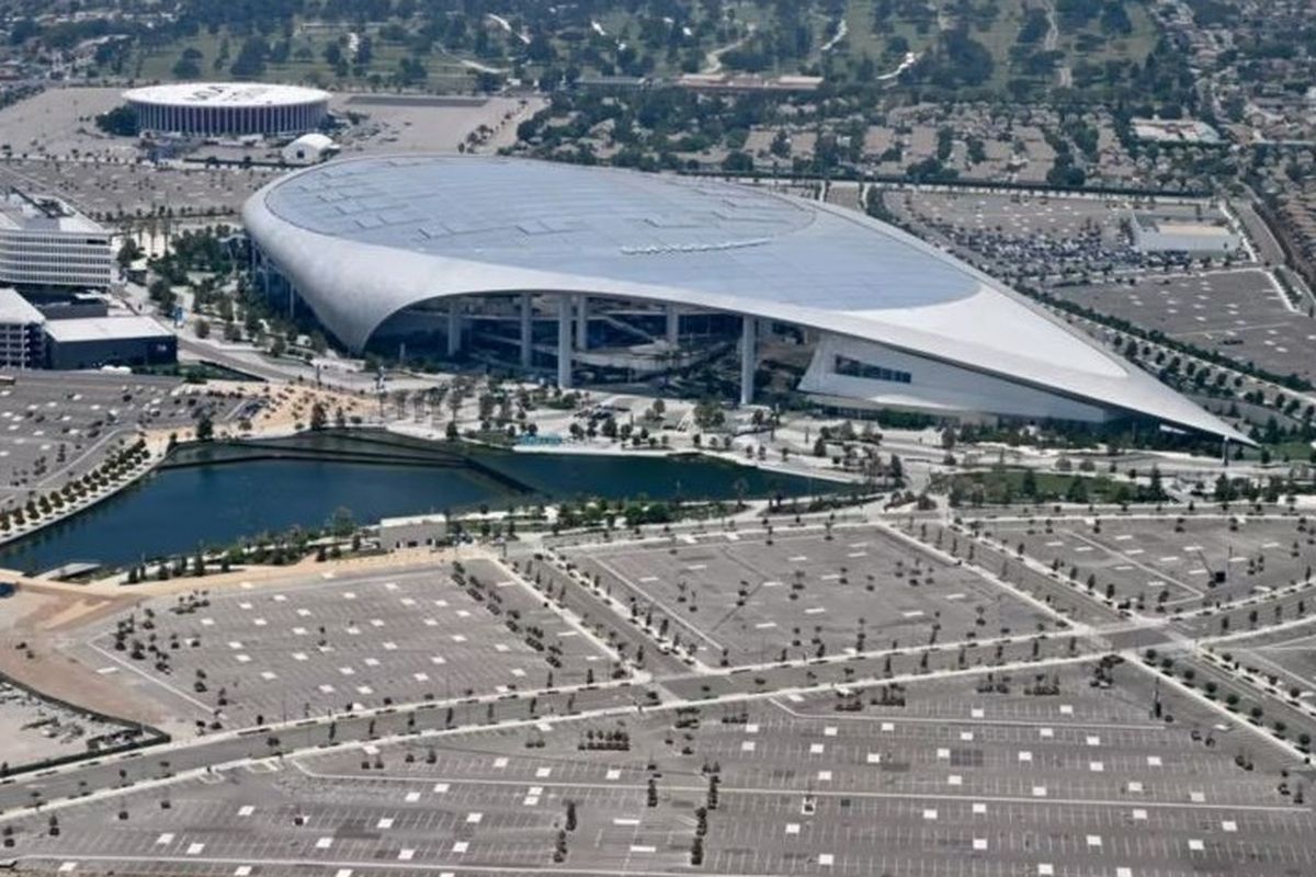 Piala Dunia 2026, FIFA, Stadion SoFi, stadion paling modern di dunia, Los Angeles, Yuk Intip Stadion SoFi di Los Angeles, Arena Futuristik untuk 8 Laga Piala Dunia 2026