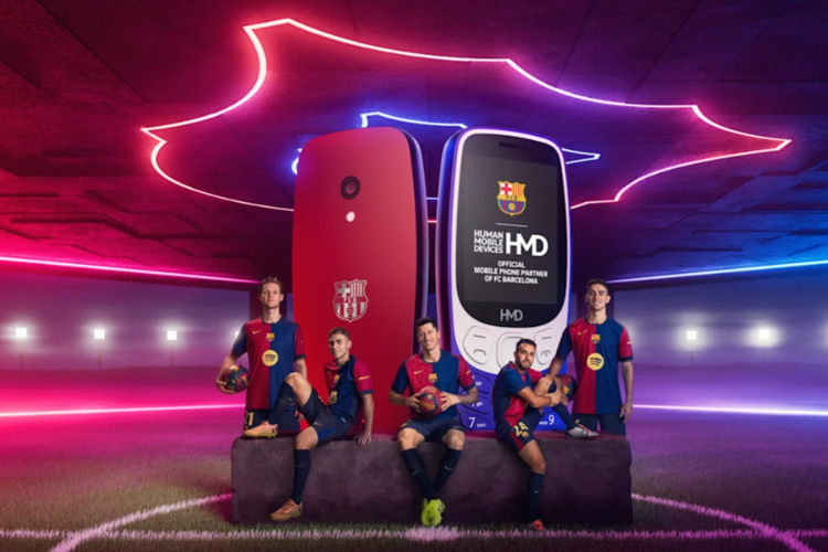 Nokia 3210, pasar China, edisi FC Barcelona, nokia 3210, Pasar China, HMD Barca 3210, spesifikasi HMD Barca 3210, harga HMD Barca 3210, HP Fitur Nokia 3210 Edisi FC Barcelona Dirilis, Dibekali AI DeepSeek