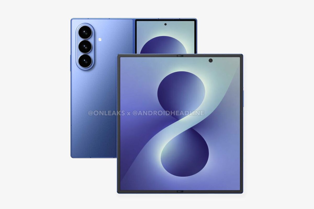 ponsel lipat, Samsung, Galaxy Z Fold 8, Samsung Z Fold 8, Bocoran Desain Samsung Galaxy Z Fold 8, Bentuk Mirip Jeroan Diupgrade