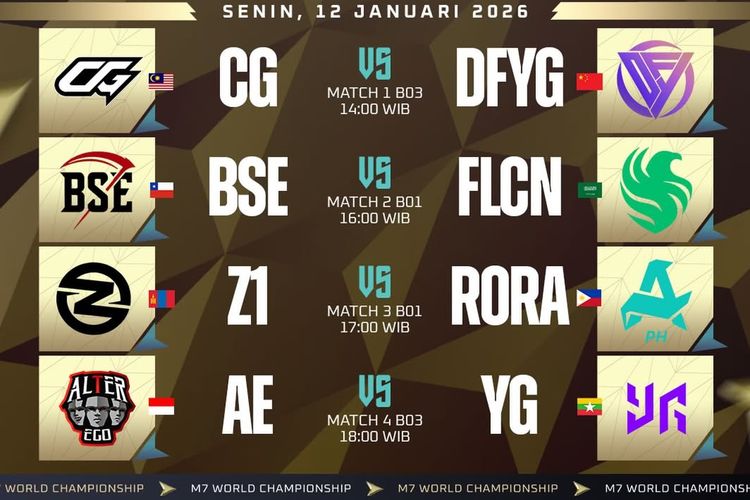 Onic Esports, Alter Ego Esports, e-sports, Mobile Legends, jadwal M7 World Championship, Jadwal M7 Mobile Legends Hari Ini, Kesempatan Alter Ego Balaskan Dendam Onic