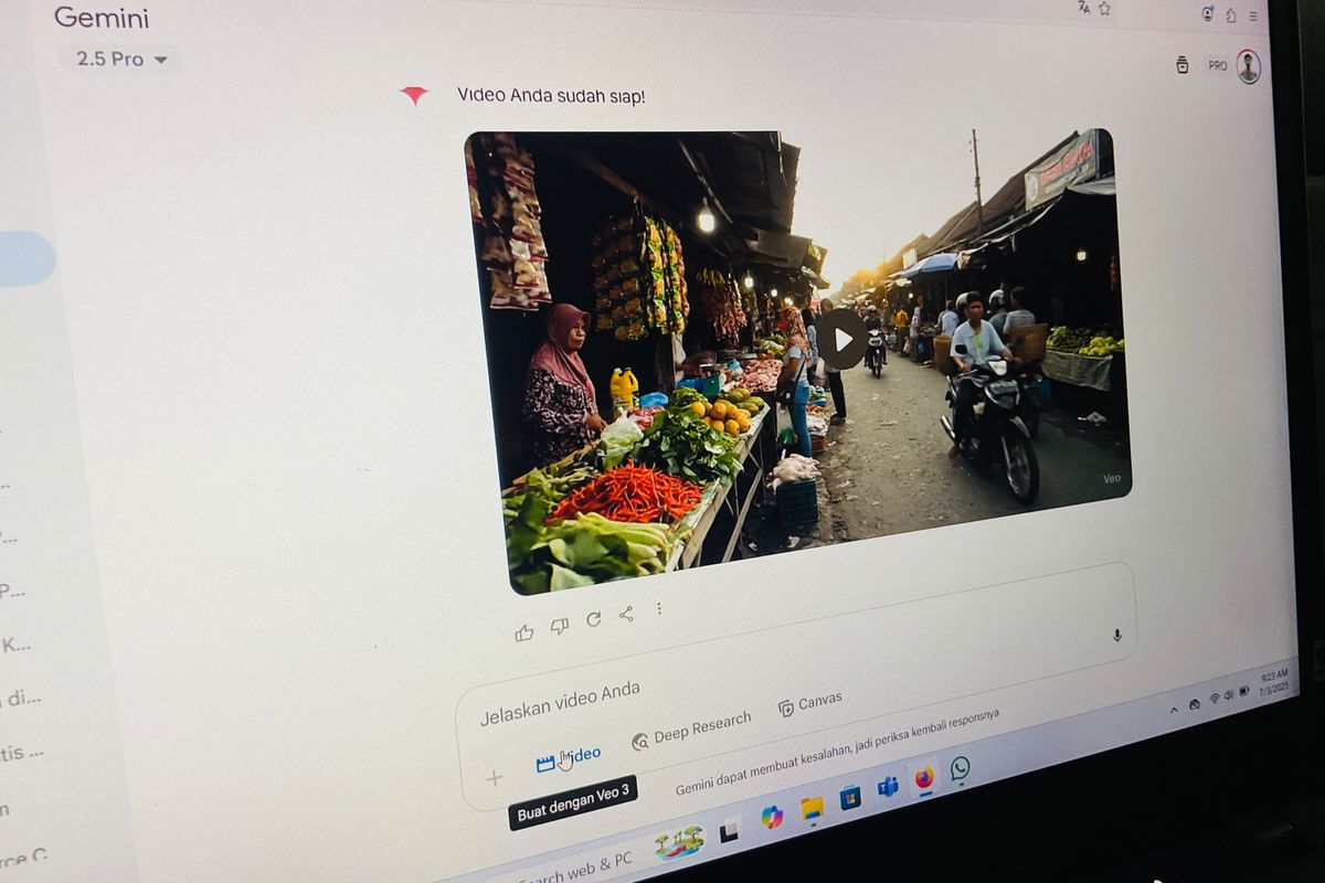 video generator, video dari teks, Video bahasa Indonesia Veo 3, video Veo 3 bahasa Indonesia, video bahasa Indonesia Veo 3, google veo 3, cara menggunakan Veo 3, Video Generator, Video Veo 3 bahasa Indonesia, cara membuat video bahasa Indonesia, Contoh Prompt Google Veo 3 untuk Membuat Video Bahasa Indonesia