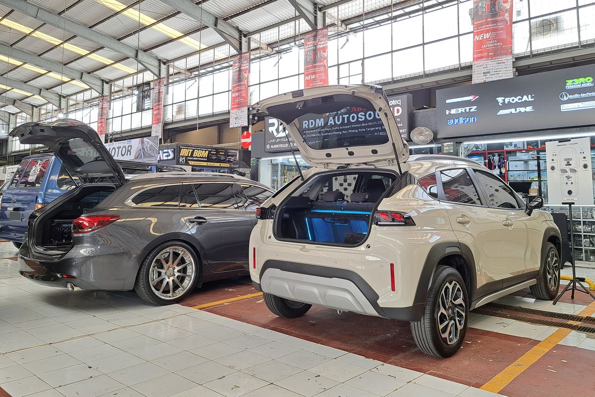 modifikasi, upgrade, audio, audio mobil, Mazda, Fronx, Gerai Modifikasi Audio Ini Tambah Jaringan