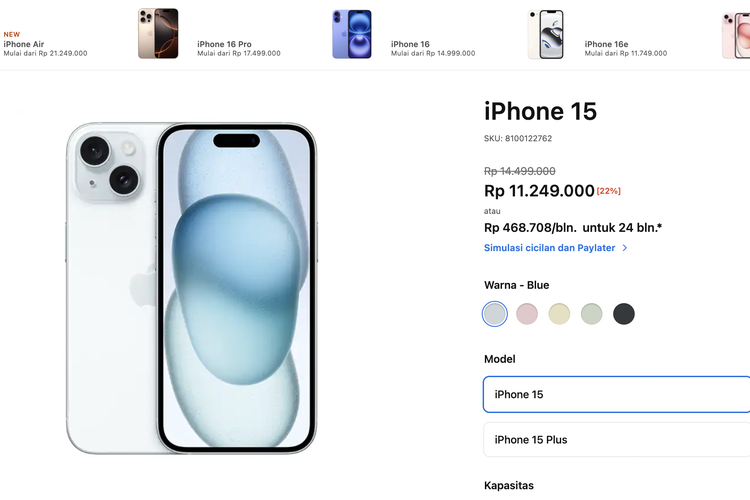 Daftar Harga iPhone, Samsung, dan OPPO Hari Ini 14 Desember 2025