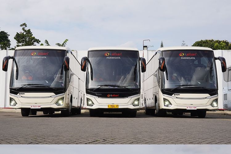 Jetbus 5, Bodi bus, bus pariwisata, bus baru, bodi bus, PO Kalisari Citra Jaya, Tiga Bus Jetbus 5 MHD Perkuat Layanan Pariwisata PO Kalisari