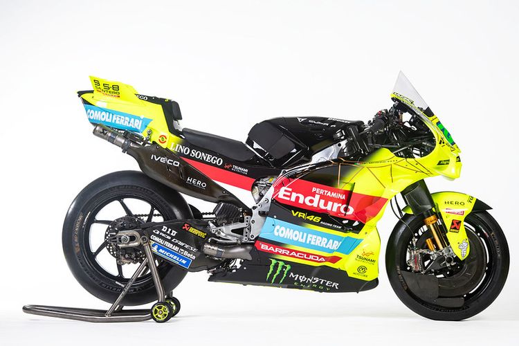 VR46, tim satelit, Ducati, Ini Kata Pebalap VR46 soal Warna Livery Terbarunya
