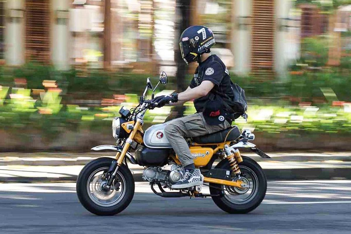 motor, motor mini, Honda, Monkey 125, Honda Monkey, Testimoni Pemilik Honda Monkey 125, Rasa Berkendara Sampai Servis