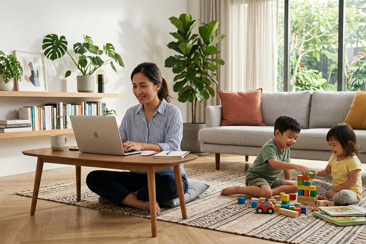 WFH Jumat, kebijakan WFH, WFH Jumat untuk ASN, Antara Fleksibilitas dan Beban Baru di Rumah, Jumat sudah relatif lebih santai, Ibu bekerja bisa merasa lebih terbebani, Fleksibilitas belum tentu berarti efisiensi, Jika sekolah ikut PJJ, dampaknya bisa terasa, Butuh budaya kerja yang jelas