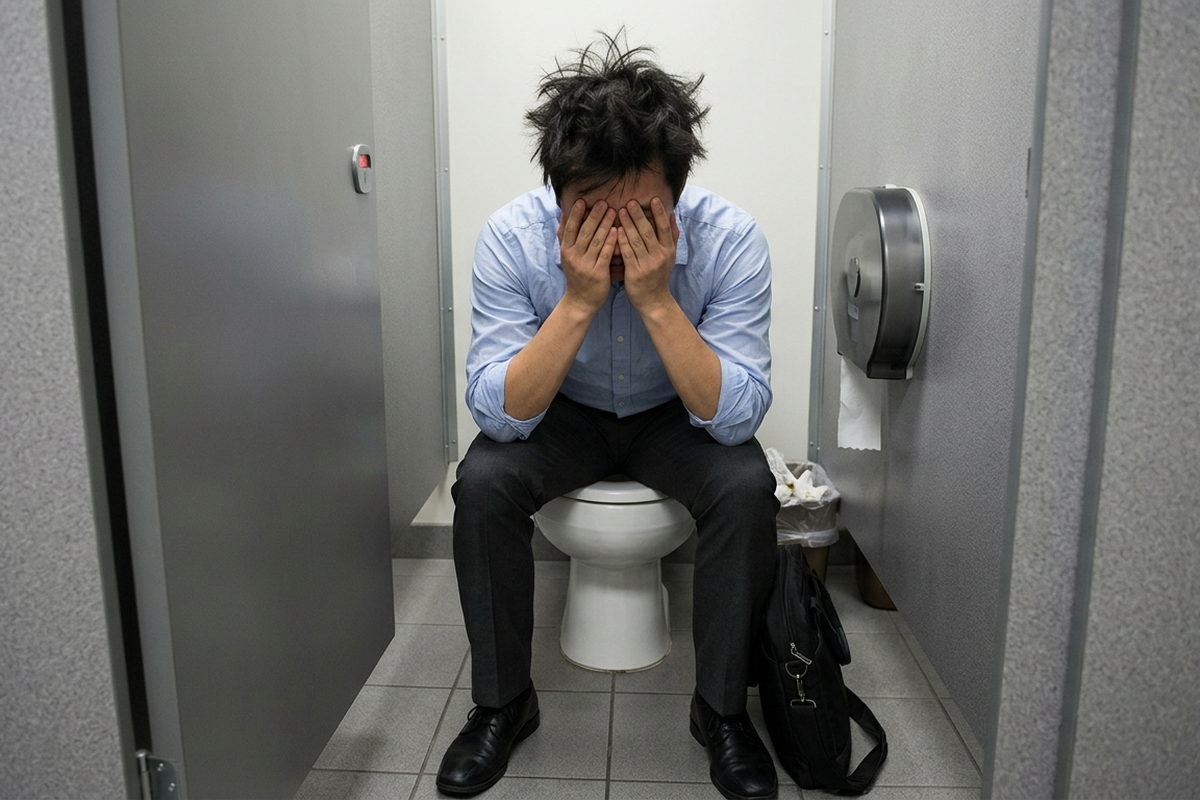 kamar mandi, Suka Sembunyi di Toilet Saat Stres? Ini Penjelasan Psikologisnya