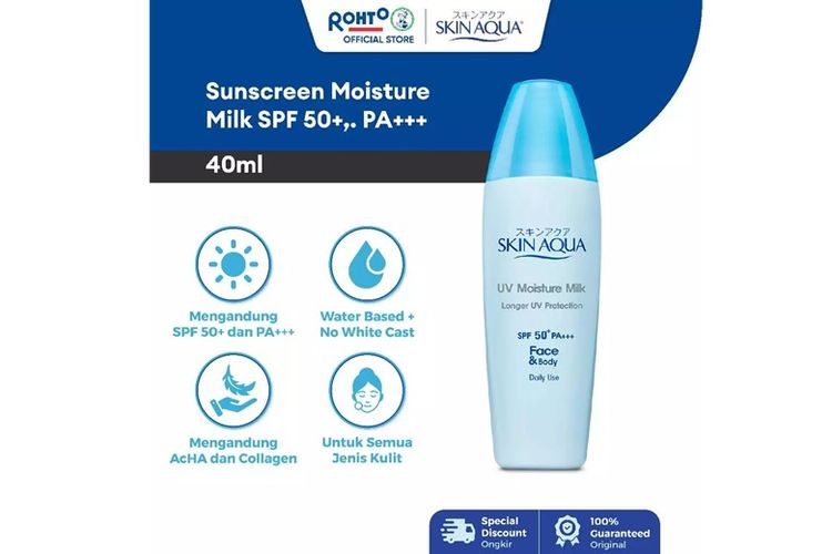 sinar UV, skin barrier, sunscreen, jerawat, Rekomendasi 5 Sunscreen untuk Kulit Berminyak, Ringan dan Antilengket, 1. Azarine Hydrasoothe Sunscreen Gel, 2. La Roche-Posay Anthelios Oil Control, 3. Skin Aqua UV Moisture Gel SPF 30 PA+++, 4. Wardah UV Shield, 5. SCORA Bright Me Up Sunscreen SPF 40 PA++++